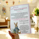 MAGICAL EASTER PINK GIRLS ADVENTURE STORY BOOKLETS- PREMIUM CARD - Eliza Henri
