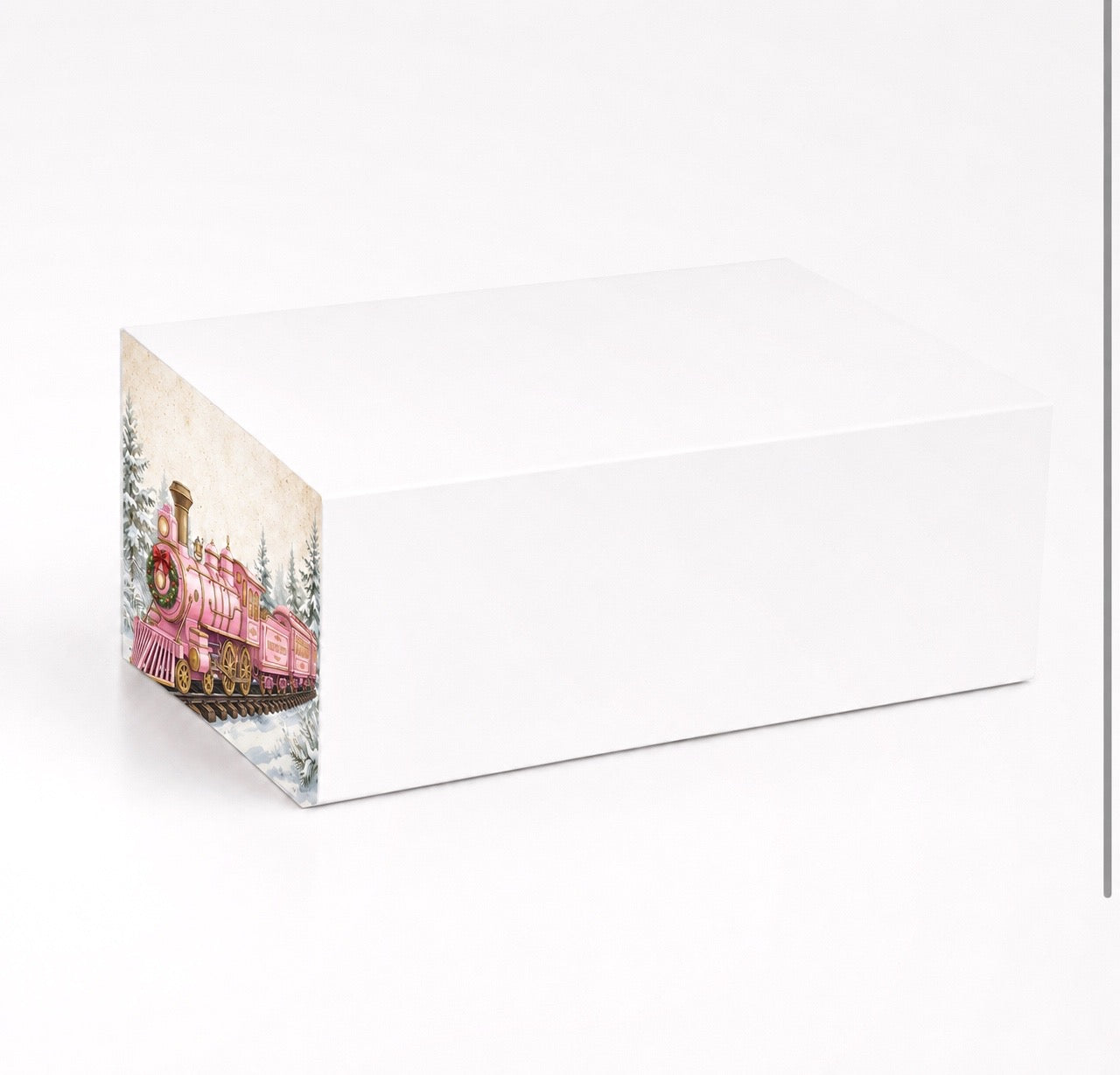 Christmas Express Train- Magnetic Box Side Skins - Set of 2 - Eliza Henri