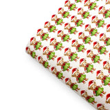 Teddy Elf Premium Faux Leather Fabric Sheets - Eliza Henri