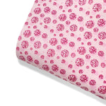Pink Disco Premium Faux Leather Fabric - Eliza Henri