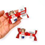 England Dolly's 3.5” | Pre Cut DIY Hair Bow Loops - Eliza Henri