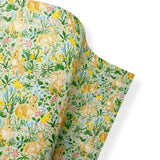 BUNNY & CHICK IN THE FLOWERS PREMIUM FAUX LEATHER FABRICS