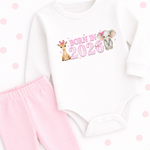 DTF TRANSFER | SAFARI- PINK BORN IN 2026 - Eliza Henri