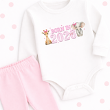 DTF TRANSFER | SAFARI- PINK BORN IN 2026 - Eliza Henri