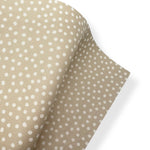 NUDE POLKA DOTS PREMIUM FAUX LEATHER FABRICS - Eliza Henri