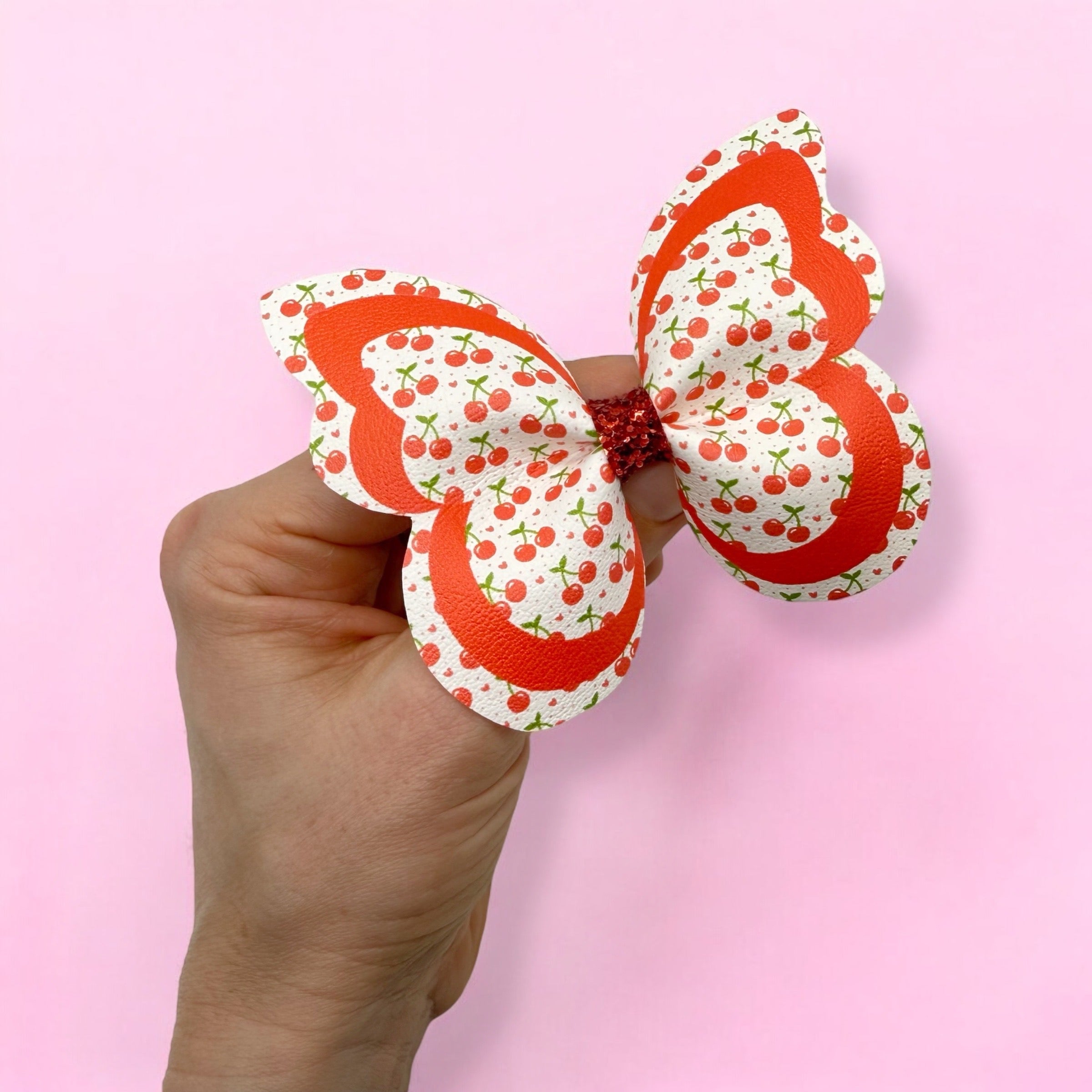 CHERRY GIRL | DIY CUT OUT FAUX LEATHER FABRIC SHEETS - Eliza Henri