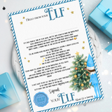 BLUE ELF ARRIVAL LETTERS