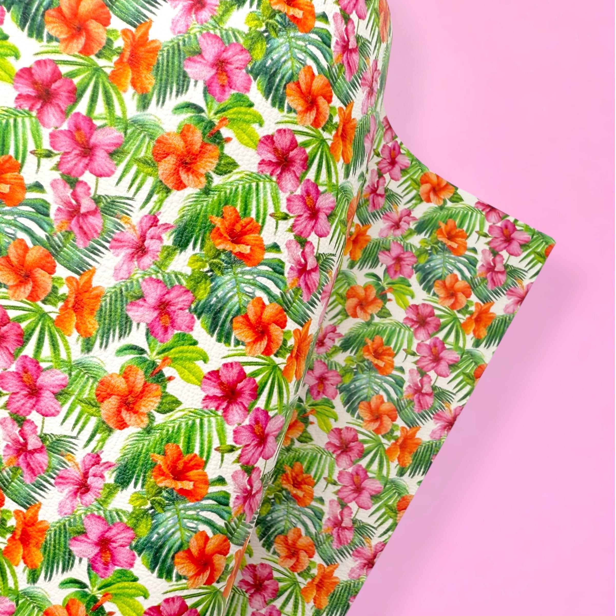 TROPICAL JUNGLE | PREMIUM FAUX LEATHER FABRICS - Eliza Henri