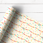 CARNIVAL BUNTING | PREMIUM LEATHERETTE FABRIC - Eliza Henri