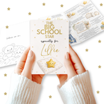 back to School storybook blanks