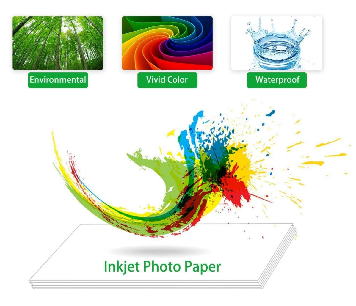 Double sided glossy paper for treat packs - Eliza Henri
