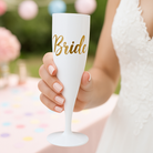 WHITE CHAMPAGNE FLUTES- SINGLE OR PACK OF 10 - Eliza Henri