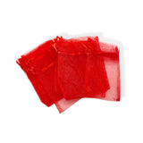 RED ORGANZA BAG- 7.5cm x 10cm - Eliza Henri