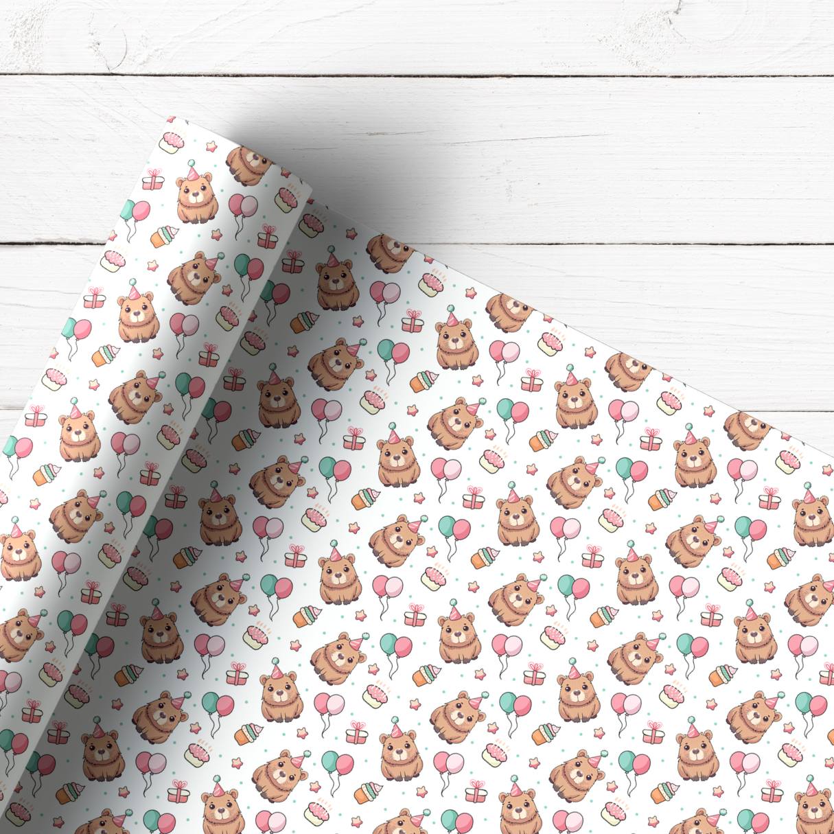CAPYBARA BIRTHDAY | PREMIUM LEATHERETTE FABRIC - Eliza Henri