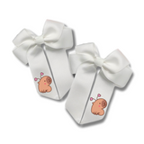 DTF MINI BOW TRANSFERS- CAPYBARA'S - Eliza Henri