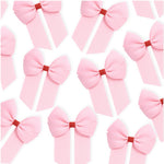 PINK & RED GLITTER GROSGRAIN 4” RIBBON BOW - Eliza Henri