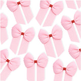 PINK & RED GLITTER GROSGRAIN 4” RIBBON BOW - Eliza Henri