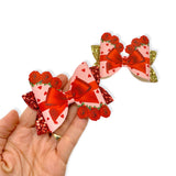 ROSE BLOOM BOWS 3.5” | DIY CREATE YOUR OWN HAIR BOW LOOPS - Eliza Henri