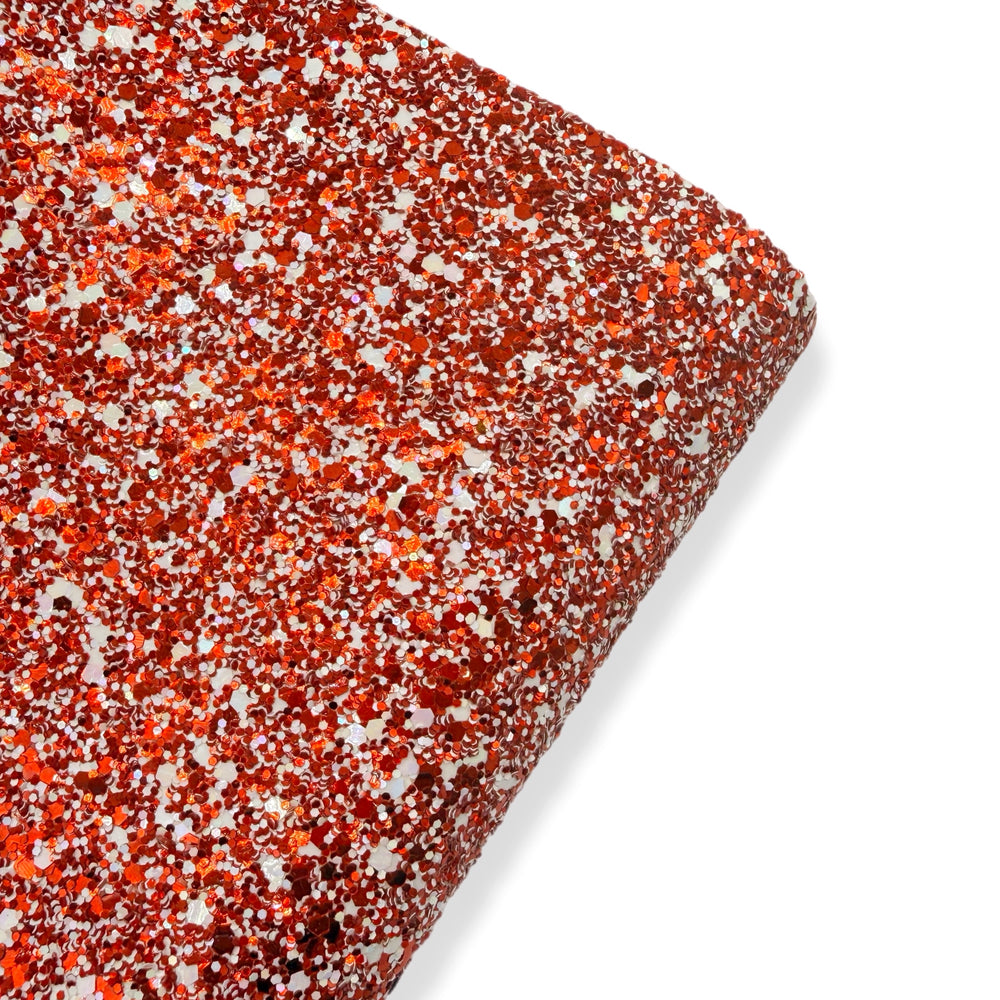 Santa Claus | Premium Chunky Glitter Fabric