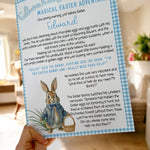 MAGICAL EASTER BLUE BOYS ADVENTURE STORY BOOKLETS- PREMIUM CARD - Eliza Henri