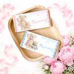 MOTHER'S DAY- SUPER MUMMY TEDDY BEAR- CHOCOLATE WRAPPERS - Eliza Henri