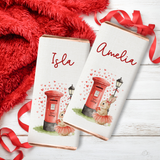 VALENTINES- BUNNY LOVE MAIL- CHOCOLATE WRAPPERS