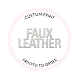 Custom Printed Faux Leather | Print Your Own Designs - Eliza Henri