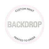 CUSTOM SOLVENT PVC PHOTOGRAPHY BACKDROP - Eliza Henri