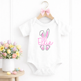 CUSTOM DTF TRANSFER - CUTE PINK BUNNY NAME - Eliza Henri