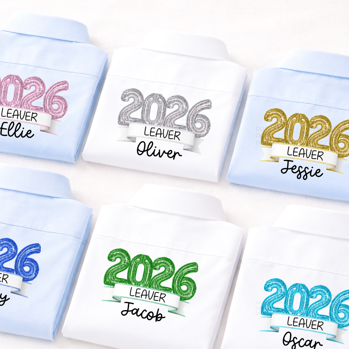 CUSTOM DTF TRANSFER- 2026 BALLOONS- SCHOOL LEAVERS - Eliza Henri