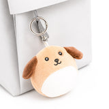Brown Dog Mumbles Keyring | Keyring Blanks