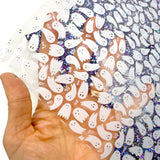 Hey Boo | Premium Transparent Fabric