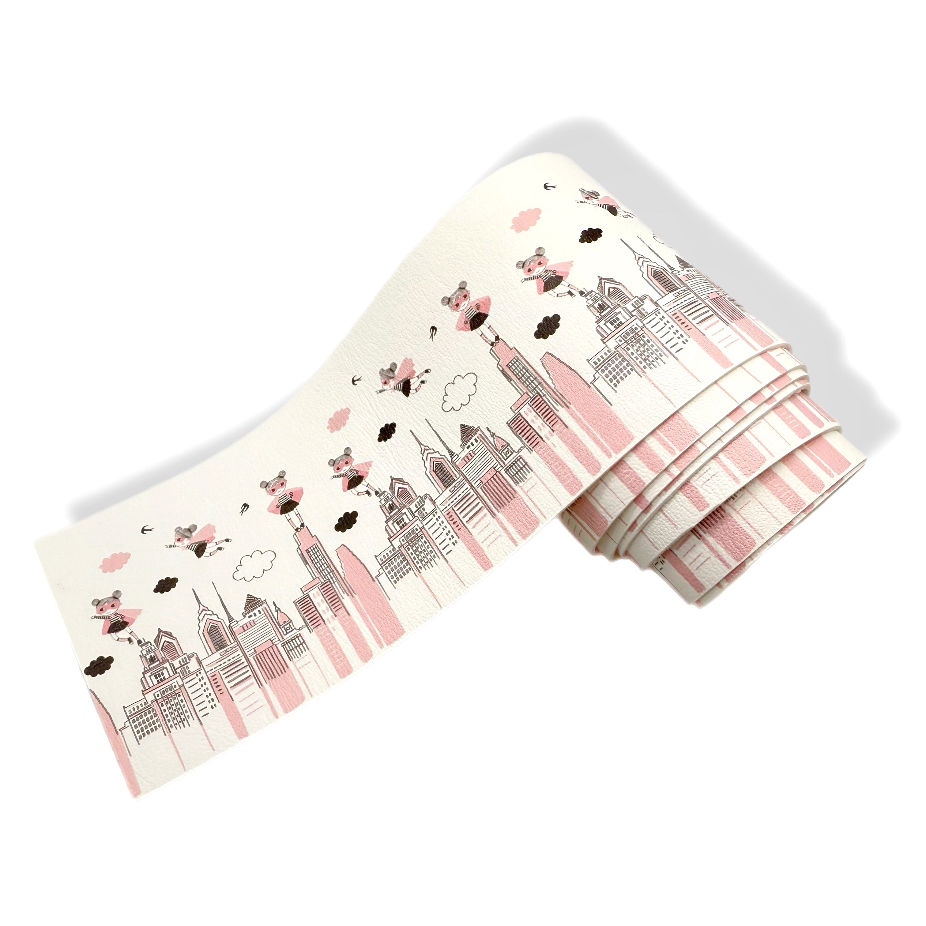 SUPER GIRL LEATHERETTE MEGA BOW STRIPS- 2 SIZES - Eliza Henri