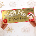 North Pole Elf Boarding Pass - Eliza Henri