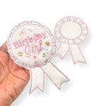 Rosette Blank Embroidered Feltie Badges - Eliza Henri