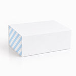 Elf Stripe Blue- Magnetic Box Side Skins - Set of 2 - Eliza Henri