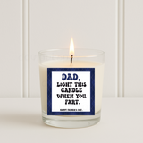 LIGHT WHEN DAD F*RTS | CANDLE SOLVENT STICKERS - Eliza Henri