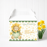ST DAVID'S DAY - DAFFODIL BEAR - TREAT BOX LABEL