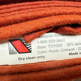 Rustic Crimson- Merino Wool Blend Felt- 1m x 90cm