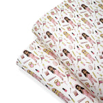 MAKE UP DOLLY BLONDE & DARK PREMIUM FAUX LEATHER FABRICS - Eliza Henri