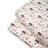 MAKE UP DOLLY BLONDE & DARK PREMIUM FAUX LEATHER FABRICS - Eliza Henri