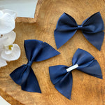 ITALIAN SATIN BOWS WITH ADHESIVE TAB - PACK OF 6 - Eliza Henri