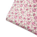PRETTY PINK ROSES | PREMIUM FAUX LEATHER FABRICS - Eliza Henri
