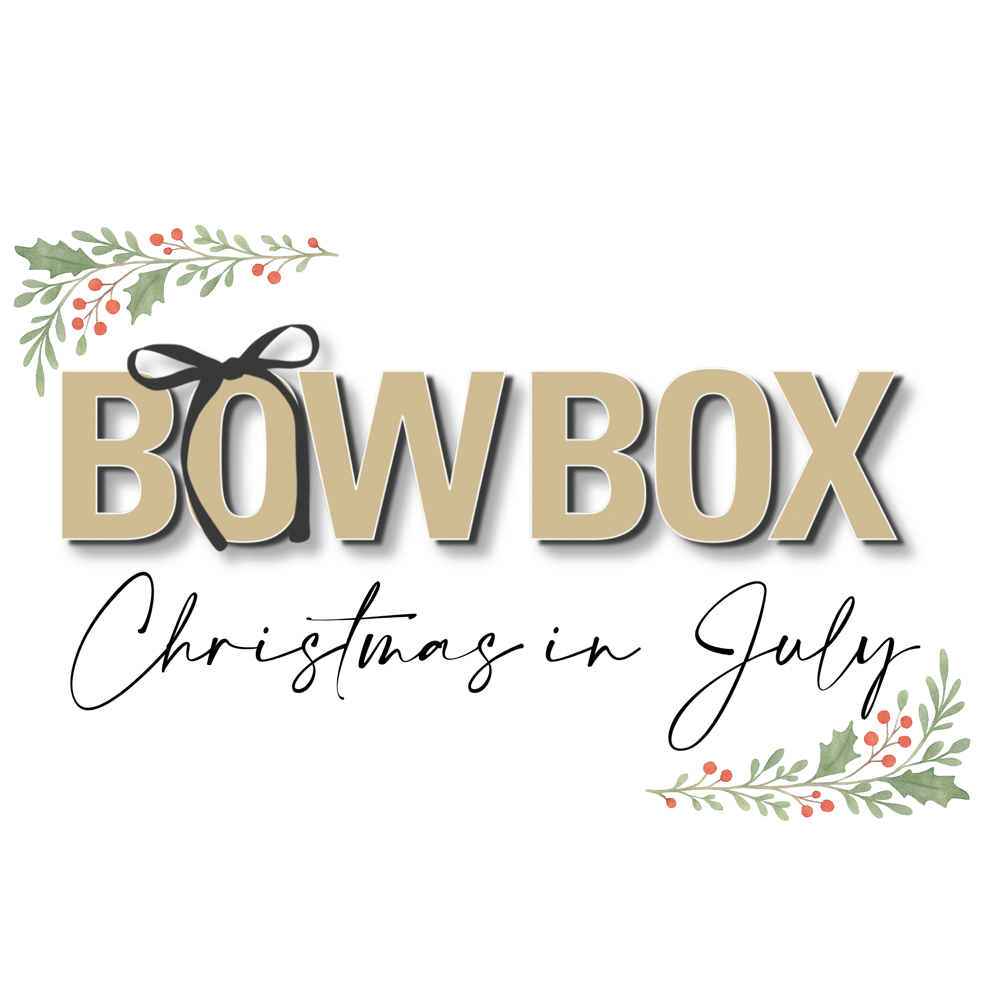 Christmas in July Bow Box – The Original Monthly Bow making Subscription - Eliza Henri