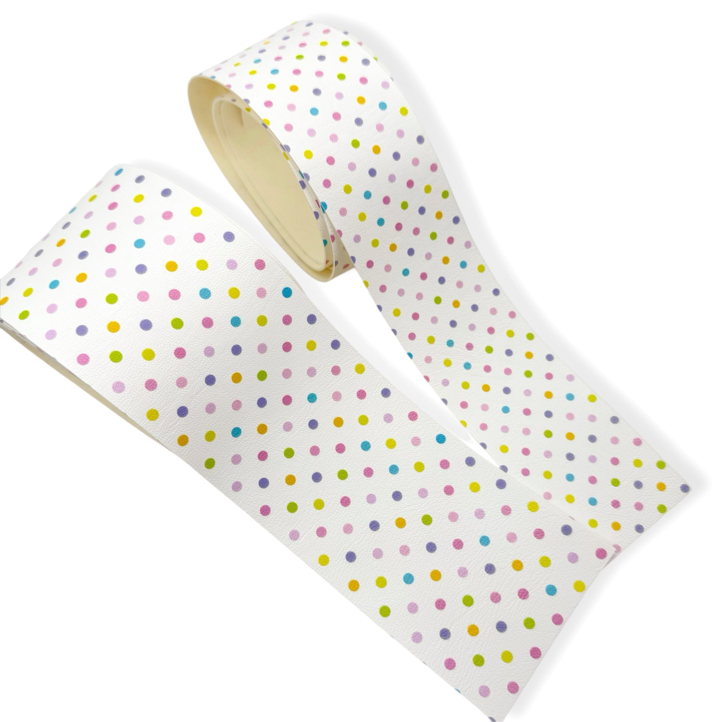 Party Spots Faux Leather Mega Bow Strips- 2 Sizes - Eliza Henri