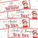Elf Arrival Banners | UV Printed PVC | 77 cm X 25 cm - Eliza Henri