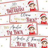 Elf Arrival Banners | UV Printed PVC | 77 cm X 25 cm - Eliza Henri