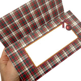 Merry Christmas- Traditional Rocking Horse Printed- Trifold Wallet Envelopes