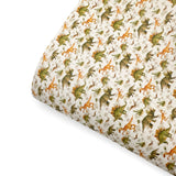 Dino Forest Premium Faux Leather Fabric - Eliza Henri