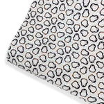Little Penguin Chunky Glitter Fabric - Eliza Henri